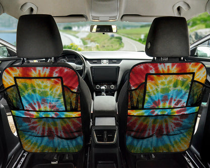 Tie Dye Bandana Back Seat Organizers