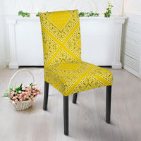 Yellow Bandana Dining Chair Covers