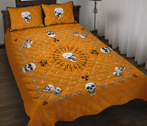 bandana with skulls bedroom decor