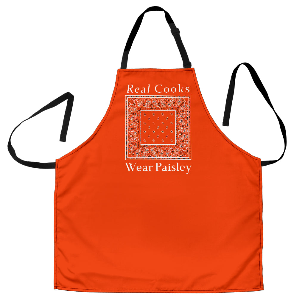 Perfect Orange Bandana Aprons