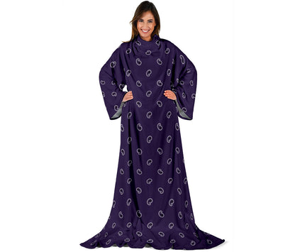 Royal Purple Bandana Monk Blankets