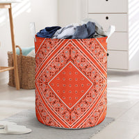 Laundry Hamper - Perfect Orange Bandana