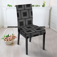 Black Bandana Dining Chair Covers
