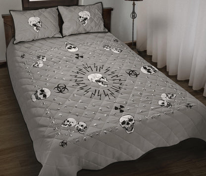gray bandana bedding