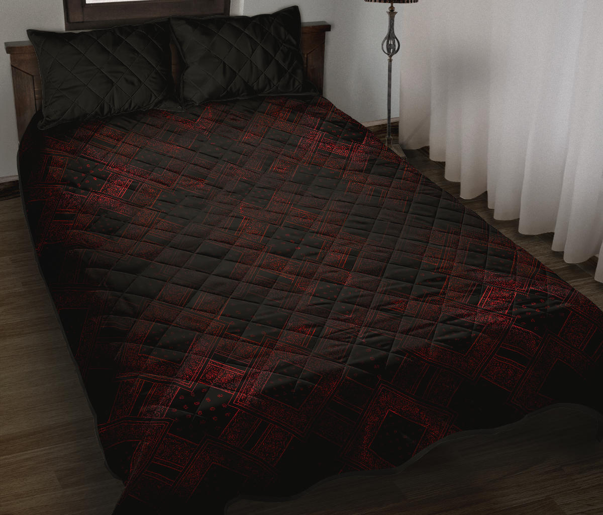 Quilt Set - El Diablo Bandana DB Quilt w/Shams