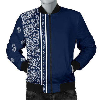 navy bandana jacket