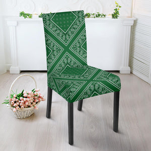 Green Bandana Dining Chair Covers