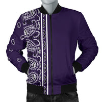purple bandana jacket
