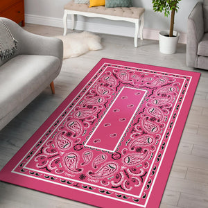 pink decorative rugs