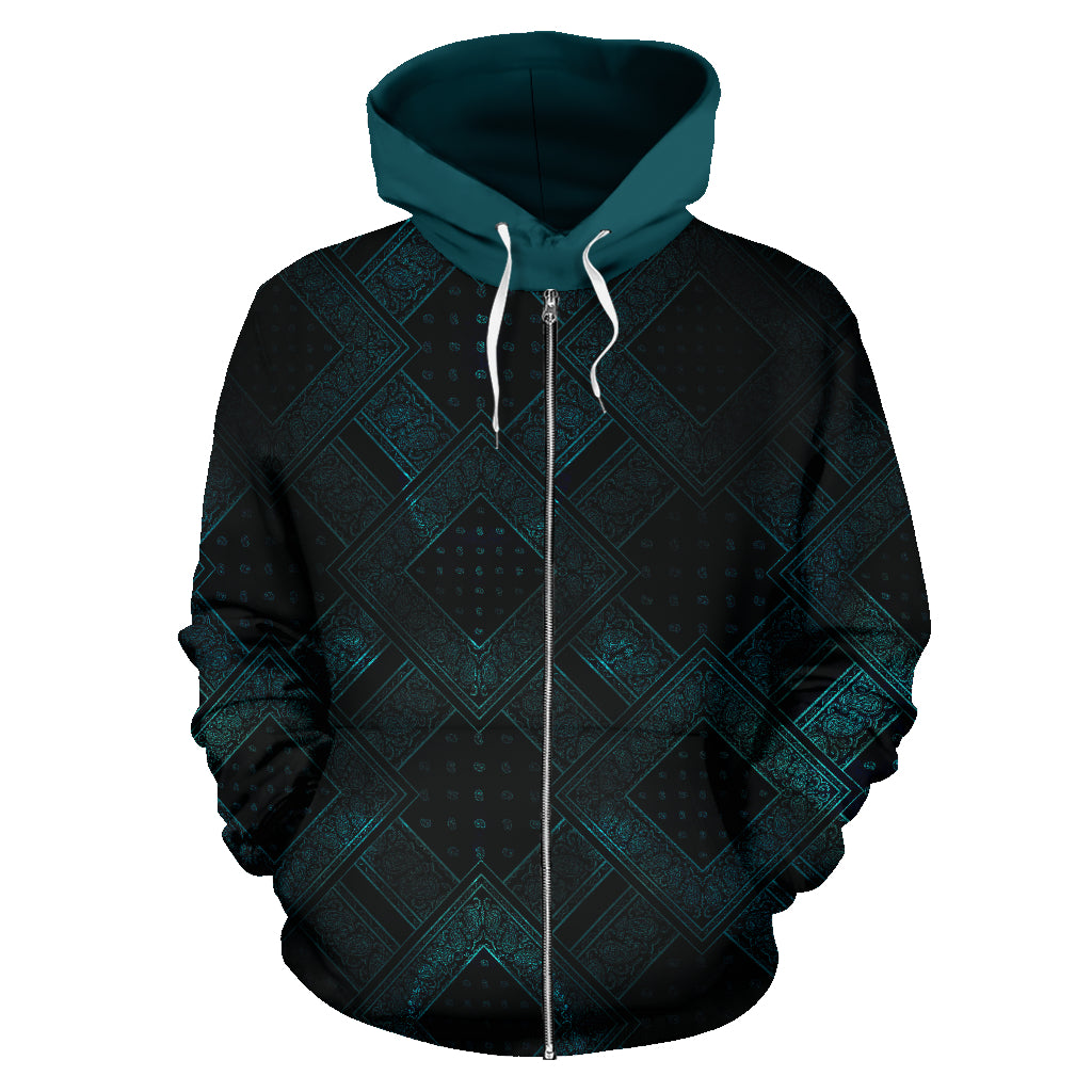 black bandana hoodie