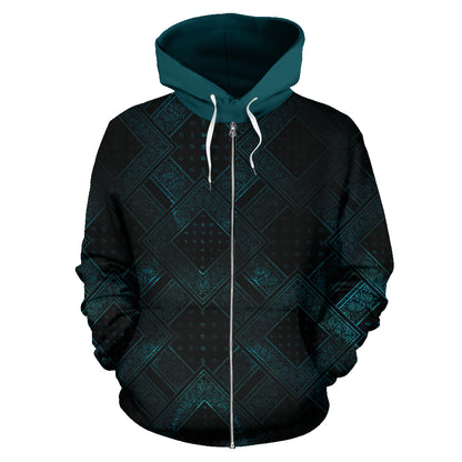 black bandana hoodie