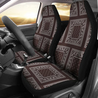 coffee brown car seat cover