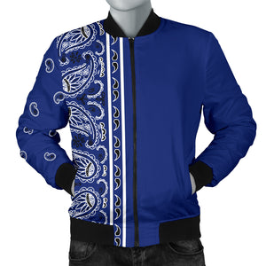 blue bandana jacket