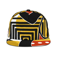 Retro Abstract Art Snapback Hat