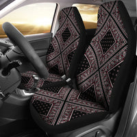 black bandana car seat cover