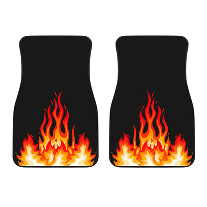 Dual Flame Bandana Car Mats