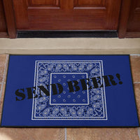 Funny Send Beer Door Mat