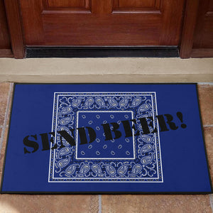 Funny Send Beer Door Mat