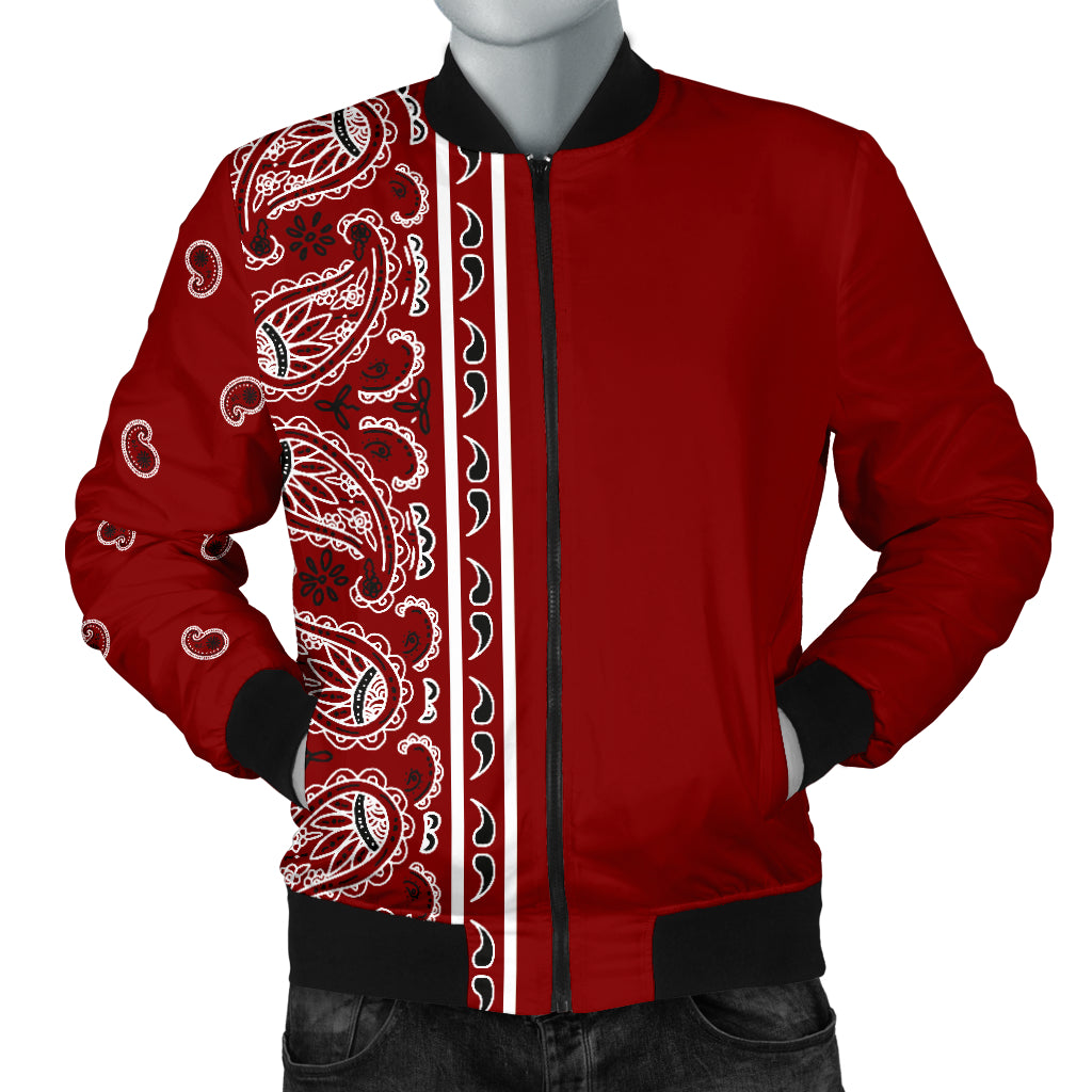 marron red bandana