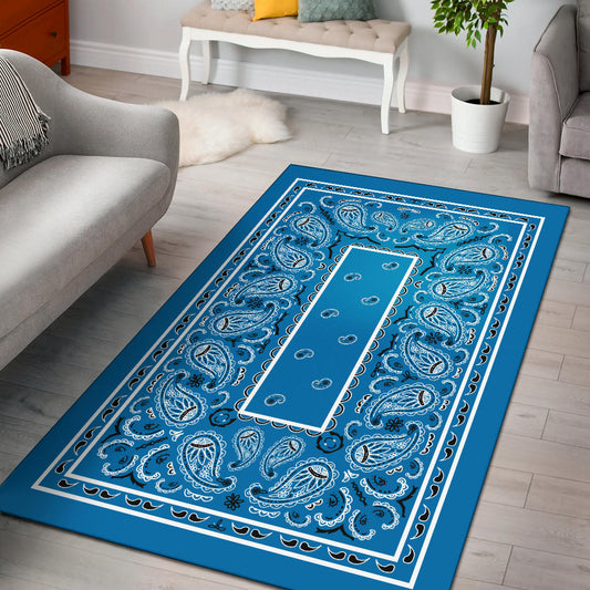 blue rugs