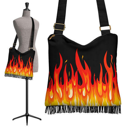 Flame Bandana Boho Bag