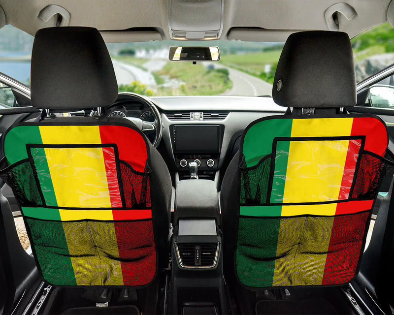 Rasta Bandana Car Seat Organizers