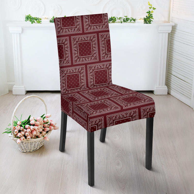 Burgundy Dining Chair Slipcovers