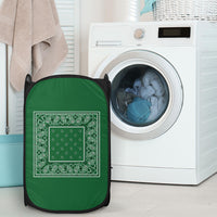 Laundry Basket - OG Classic Green Bandana