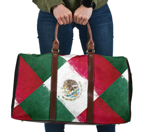 mexican flag travel bag