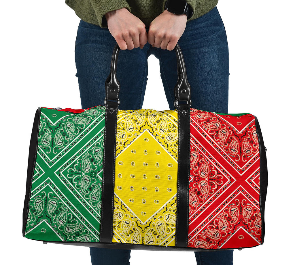 Rastafarian Bandana Travel Bag