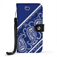 blue bandana phone case