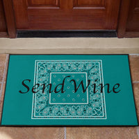 send wine door mat