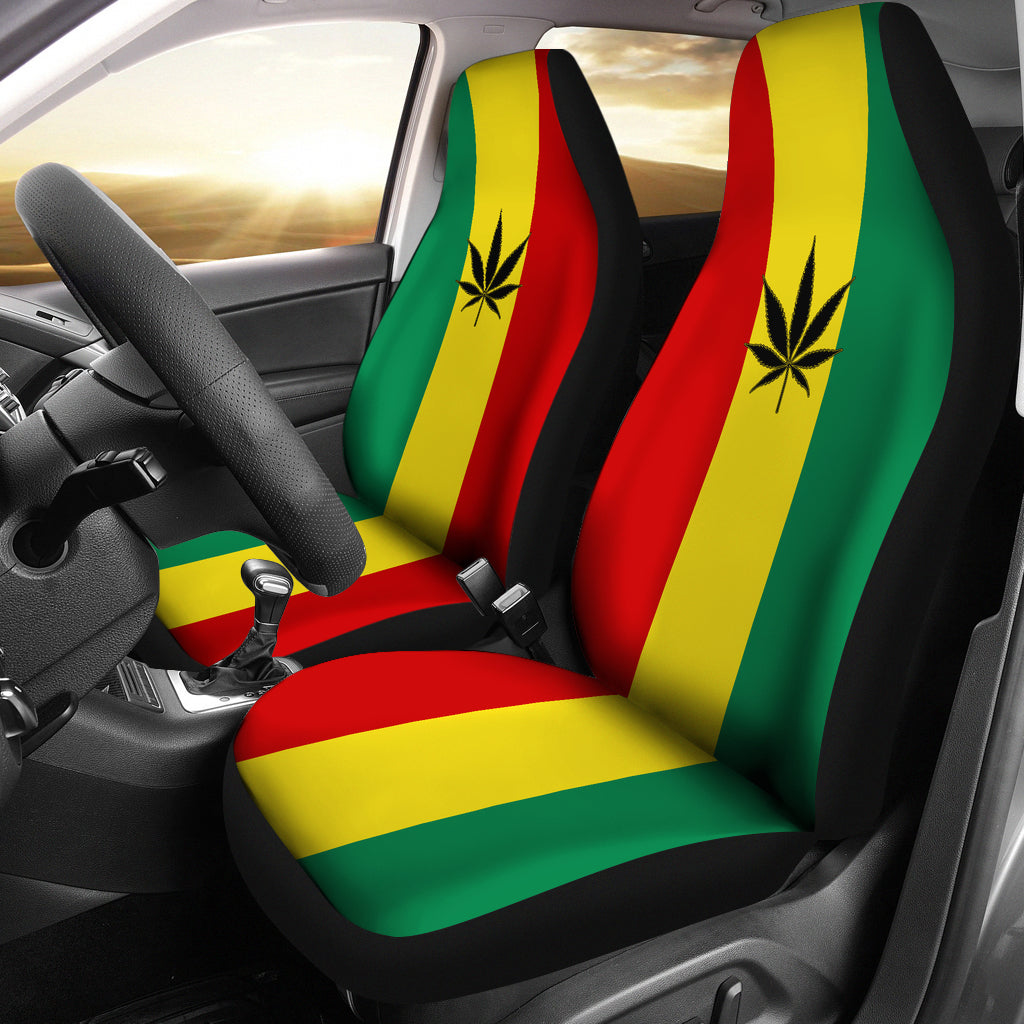 Pot Leaf Car Seat Covers