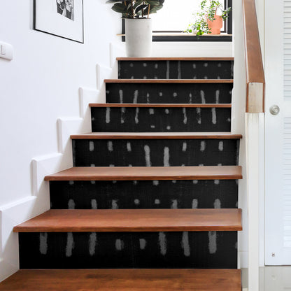 Mud Cloth Tribal Pattern Stair Stickers 6