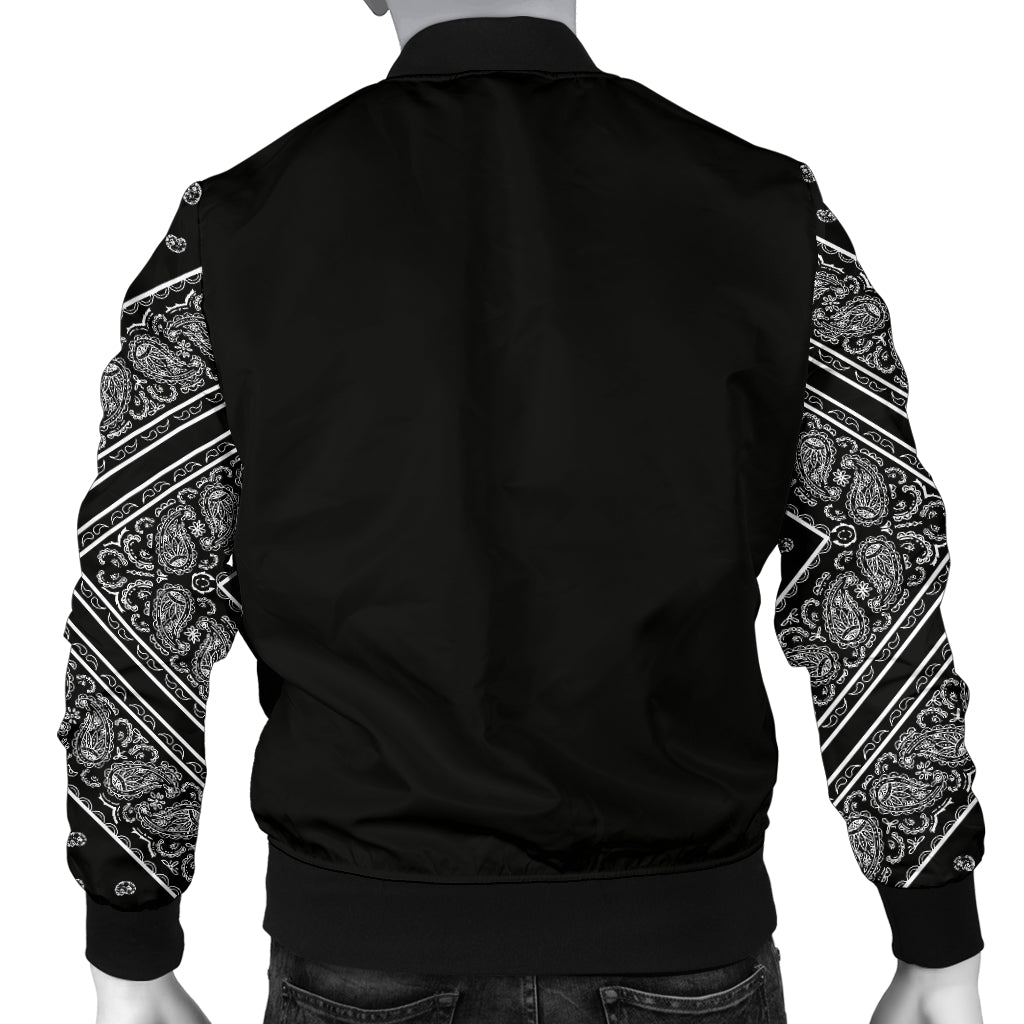 Southwestern Printed Knitted Fleece Lapel Bomber Jacket – Dakoda