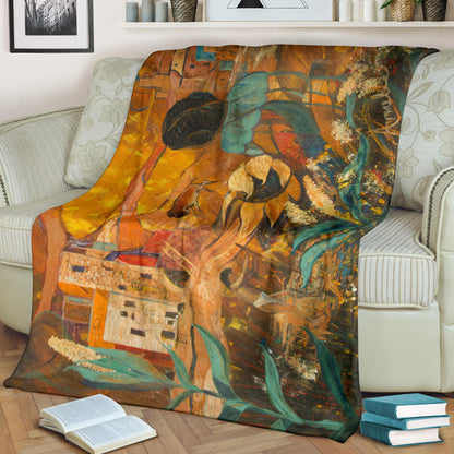 HOWA Buffalo Art blanket