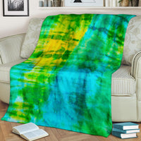 Tie Dye Throw Blanket