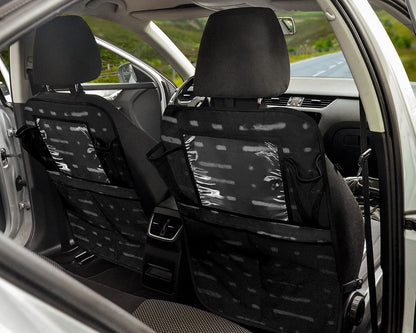 Mud Cloth Pattern Back Seat Organizers