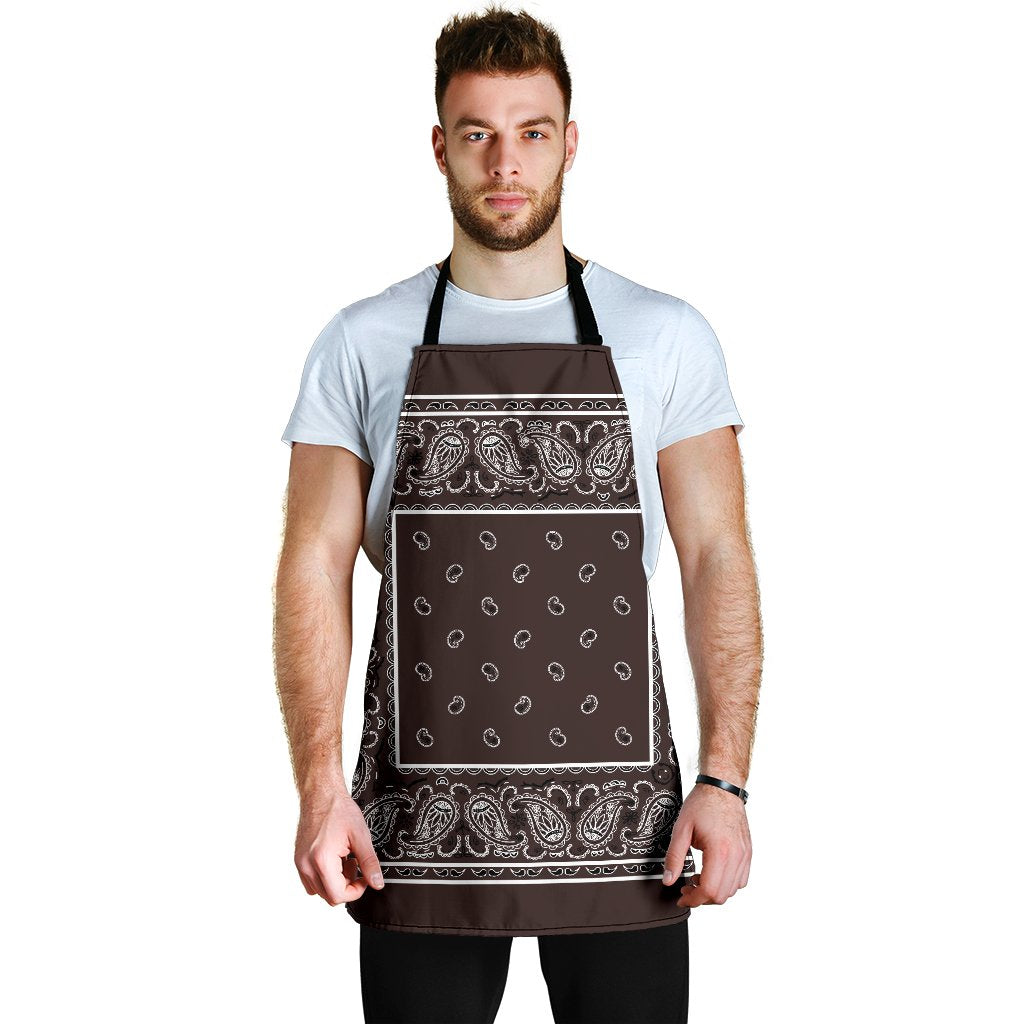 Brown Bandana Aprons