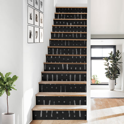 Mud Cloth Tribal Pattern Stair Stickers 13