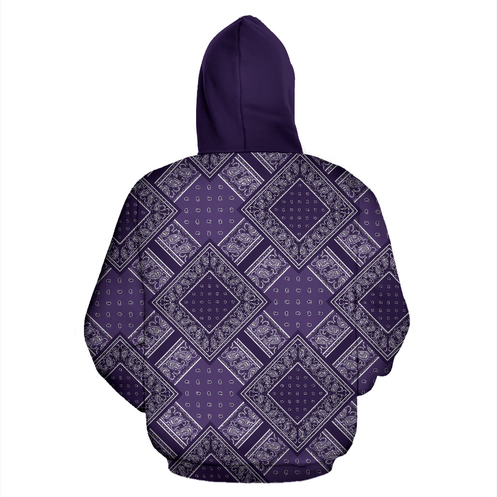Double Grape Bandanas DB Pullover Hoodie