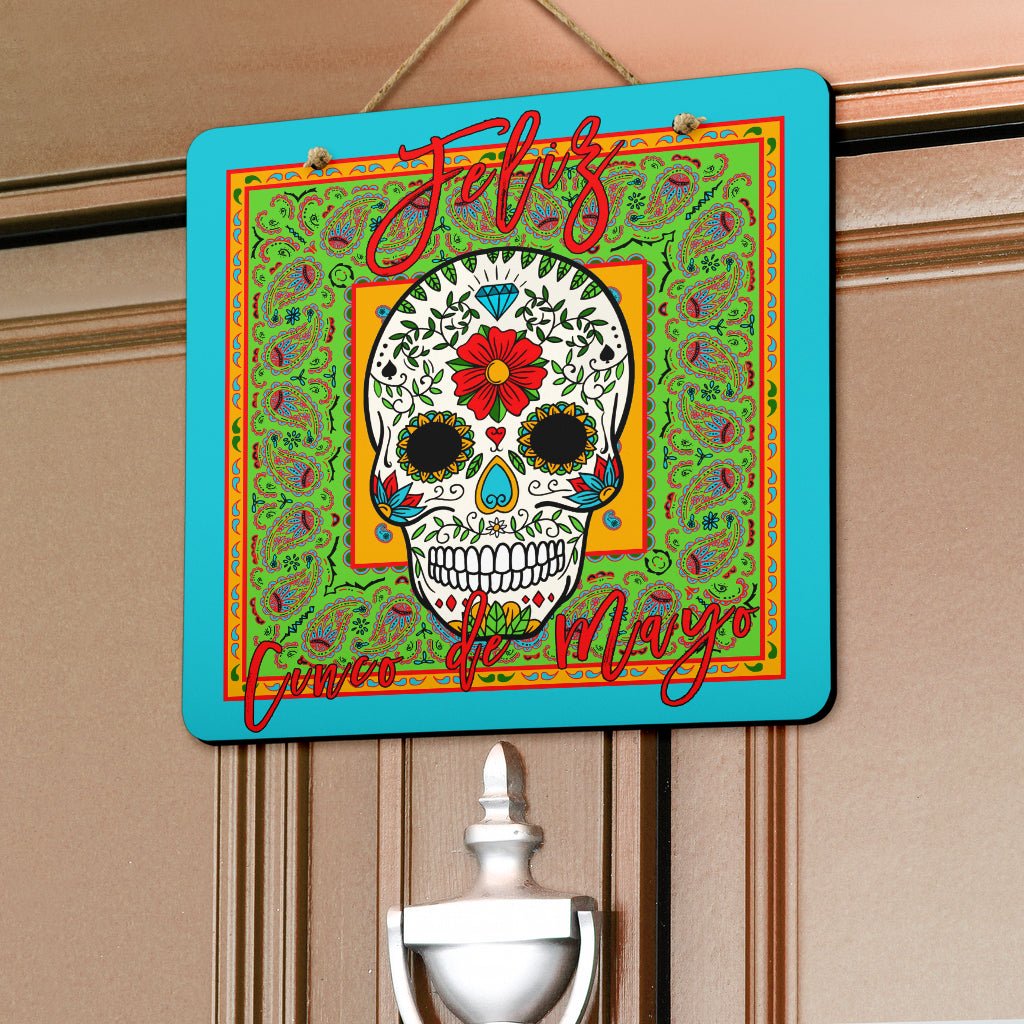 Sugar Skull Door Signs