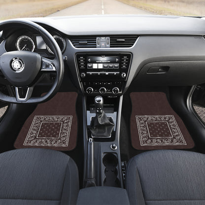brown car mats
