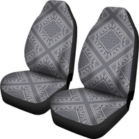 gray seat cover