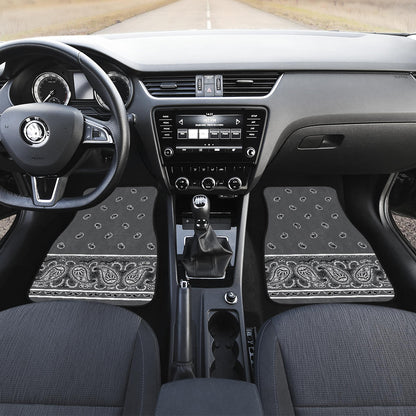 gray car mats