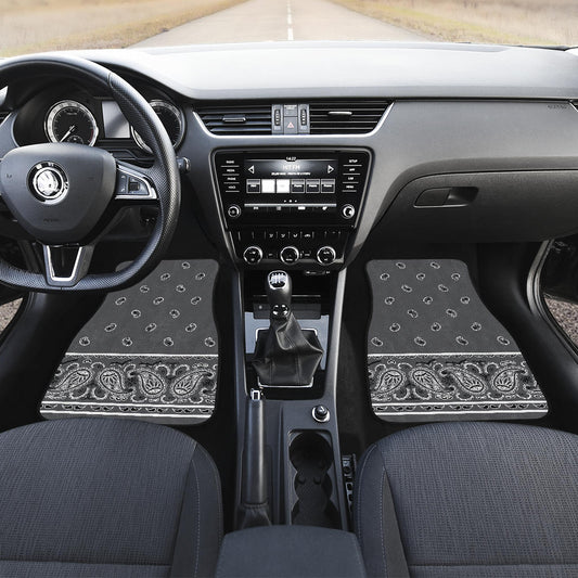 gray car mats