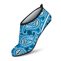 Sky Blue Bandana Addicts Water Shoes