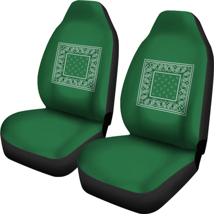 Green seat cover