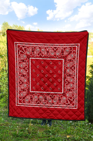 Red Bandana Blankets