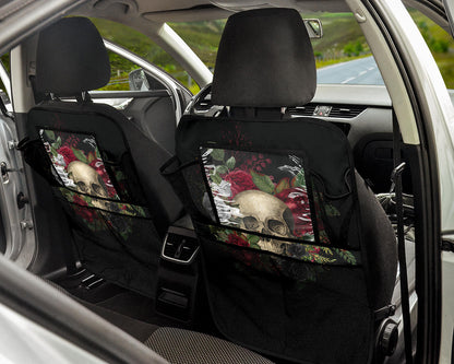 Skulls and Roses Car Seat Organizers